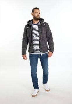 Schmuddelwedda AlbeeFelpa Con ZipGrau Melange Uomo Maglieria E Felpe WD222Q00X-C11