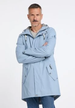 Schmuddelwedda Bridgeport - Parka - Light Blue
