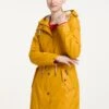 Schmuddelwedda ParkaMustard Yellow Donna Cappotti WD221U0K5-E13