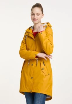 Schmuddelwedda ParkaMustard Yellow Donna Cappotti WD221U0K5-E13