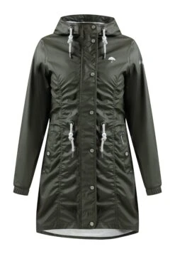 Schmuddelwedda RegenParkaDark Olive Donna Giacche E Blazer WD221U0OJ-M12 4 Schmuddelwedda RegenParkaDark Olive Donna Giacche E Blazer WD221U0OJ-M12 -Schmuddelwedda 946768c4795f478ba8f51834459997bb