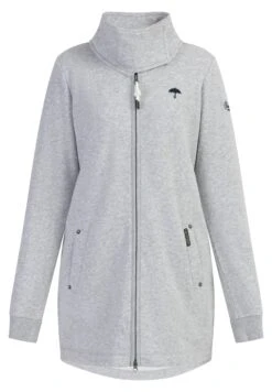 Schmuddelwedda Felpa Con ZipHellgrau Melange Donna Felpe WD221J08E-C11 -Schmuddelwedda 97fb770038ac4ba19d417d91a9c274ab