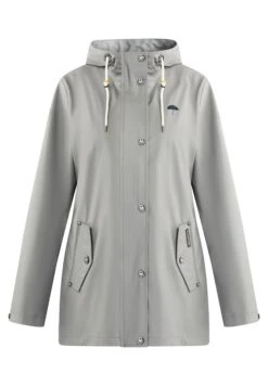 Schmuddelwedda RegenImpermeabileGrau Donna Cappotti WD221U0K4-C13 -Schmuddelwedda 9b91a96608944ef38503297c78a22a19