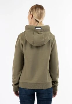 Schmuddelwedda Felpa Con CappuccioOliv Donna Felpe WD221J04N-N11 -Schmuddelwedda a1d9c8e6df5f4db39542358d55ec0c9e