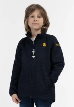 Schmuddelwedda Für FraullyCardiganMarine Melange Bambini Pullover & Cardigan WD224J002-K11