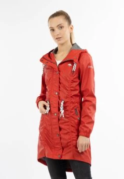 Schmuddelwedda RegenParkaRed Donna Giacche E Blazer WD221U0OJ-G14