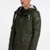 Schmuddelwedda Parka - Dunkeloliv