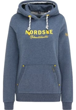 Schmuddelwedda YasannaFelpa Con CappuccioMarine Melange Donna Felpe WD221J04H-K11 -Schmuddelwedda adf26175cca34e97bb1f883d37ad7869