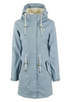 Schmuddelwedda Regenmantel Mit Webpelzfutter In Teddyoptik Kilata - Parka - Hellblau -Schmuddelwedda aef2e5693dd548b99fd7f03d6c2b2d42