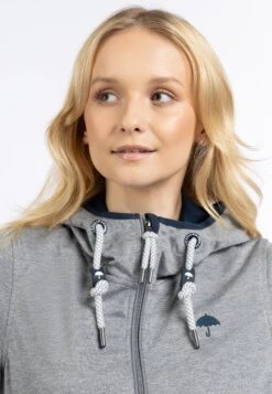 Schmuddelwedda FunktionsImpermeabileGrau Melange Marine Donna Giacche E Blazer WD221U0I3-C13 -Schmuddelwedda afe6b089aa1241c28528dac7bcbda483