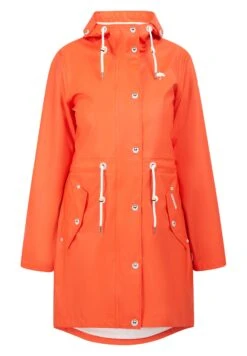 Schmuddelwedda ParkaOrangerot Donna Cappotti WD221U0K5-H12 -Schmuddelwedda b050f380e81d466587915bc3ab1bd1d8
