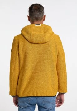 Schmuddelwedda Philon - Giacca In Pile - Senf Melange -Schmuddelwedda b36418bc92a64e3d976861464fb3b809