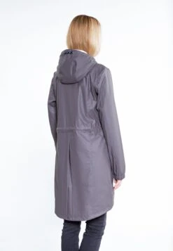 Schmuddelwedda RegenParkaStone Grey Donna Cappotti WD221U0OJ-C12 -Schmuddelwedda b58c7cfbd8e2417c9d8d300a352bc134