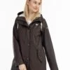 Schmuddelwedda BridgeportParkaDunkelbraun Donna Cappotti WD221U0R8-O11