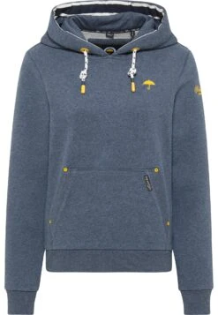 Schmuddelwedda Felpa Con CappuccioMarine Melange Donna Felpe WD221J04N-K15