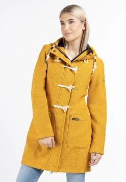 Schmuddelwedda StrickfleeceCappotto CortoSenf Melange Donna Cappotti WD221U0OW-E11