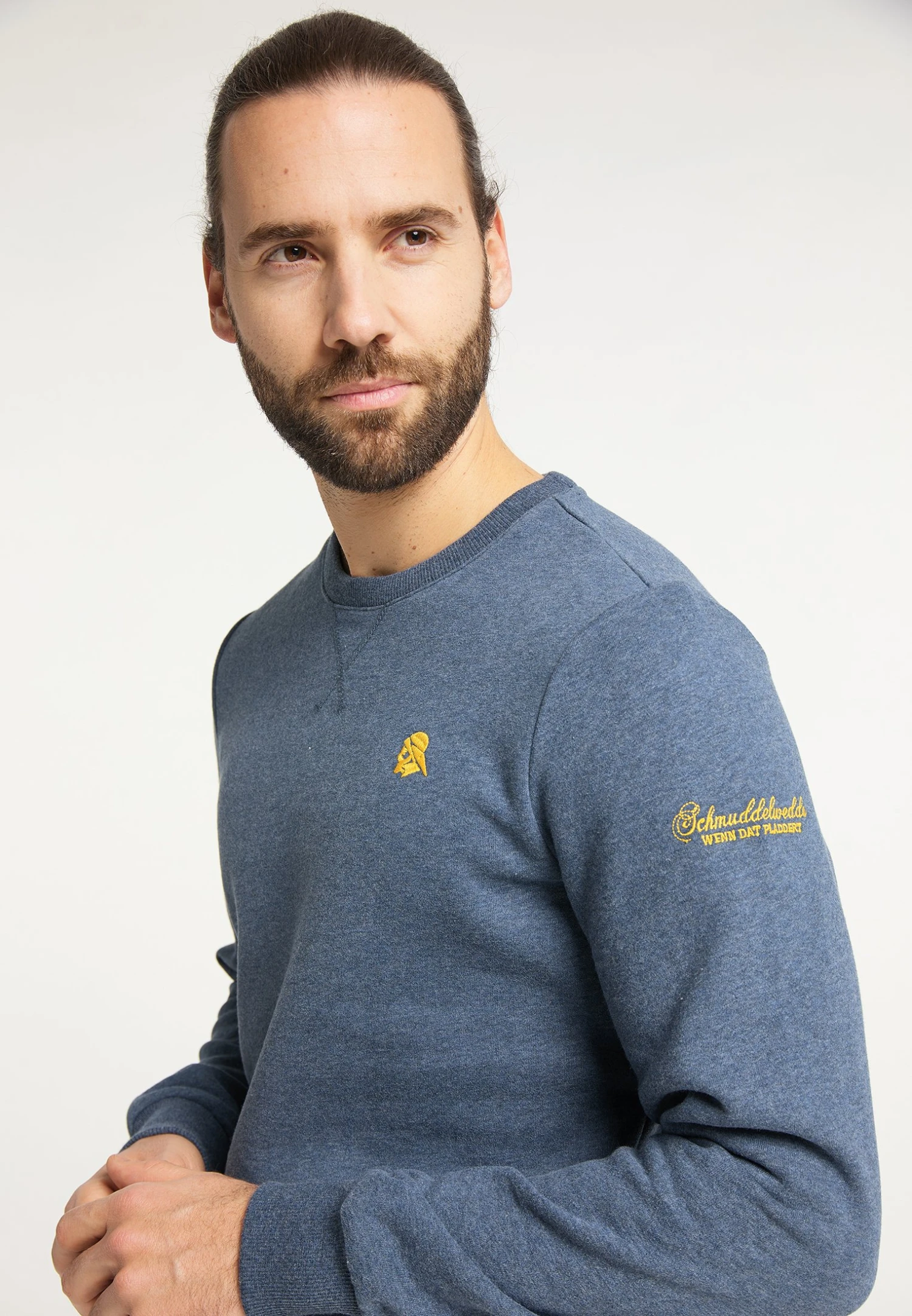Schmuddelwedda YasannaFelpaMarine Melange Uomo Maglieria e Felpe WD222S02O-K11 Schmuddelwedda YasannaFelpaMarine Melange Uomo Maglieria E Felpe WD222S02O-K11 -Schmuddelwedda b79765d0b0db457abf678e09bd027c6e