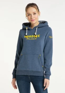 Schmuddelwedda YasannaFelpa Con CappuccioMarine Melange Donna Felpe WD221J04H-K11