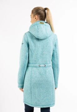 Schmuddelwedda Cappotto Invernale - Türkis Melange -Schmuddelwedda b8abec7cf11d4fb58956767e603954de