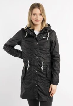 Schmuddelwedda AltiplanoParkaSchwarz Schwarz Donna Giacche E Blazer WD221U0MV-Q11