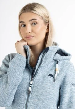 Schmuddelwedda FraullyCappotto CortoHellblau Melange Donna Cappotti WD221U0OV-K11 -Schmuddelwedda bb8aac5e898148dba3b0b1657dfc6e9d