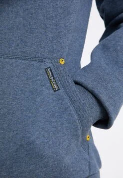 Schmuddelwedda Felpa Con CappuccioMarine Melange Uomo Maglieria E Felpe WD222S02R-K13 -Schmuddelwedda beebaab0f0754eb1829621e902099f8f