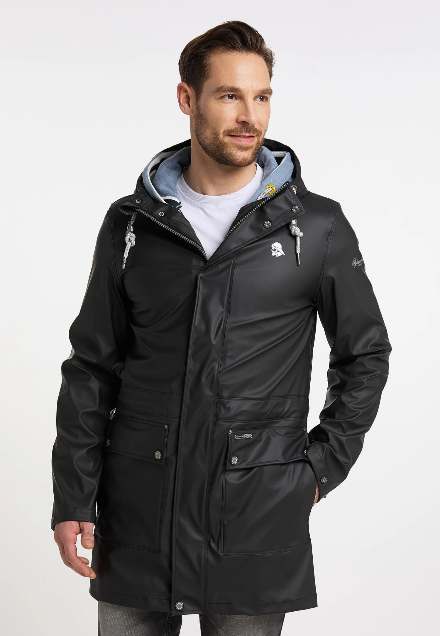 3-In-1ParkaSchwarz Marine Melange Uomo Cappotti WD222T08W-Q11 Schmuddelwedda 3-In-1ParkaSchwarz Marine Melange Uomo Cappotti WD222T08W-Q11 -Schmuddelwedda c0ba8e18d7eb41c6b024cd3dcec2caa3