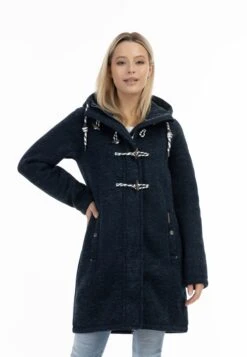 Schmuddelwedda Cappotto Corto - Marine Melange