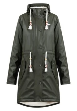 Schmuddelwedda Regenmantel Mit Webpelzfutter KeytiParkaDunkel Oliv Donna Giacche E Blazer WD221U0P7-M11 4 Schmuddelwedda Regenmantel Mit Webpelzfutter KeytiParkaDunkel Oliv Donna Giacche E Blazer WD221U0P7-M11 -Schmuddelwedda c9699271f29e41fda96b7ea55e12b843