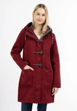 Schmuddelwedda FraullyCappotto CortoDunkelrot Melange Donna Cappotti WD221U0PD-G11