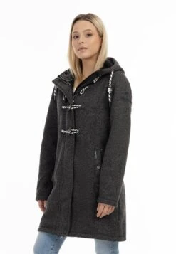 Schmuddelwedda Cappotto CortoGrau Melange Donna Cappotti WD221U0S7-C11