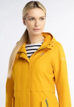 Schmuddelwedda RegenImpermeabileSenf Donna Cappotti WD221U0RE-E11 -Schmuddelwedda cf6754ee86ab4c3eb06b0dacc88140cb