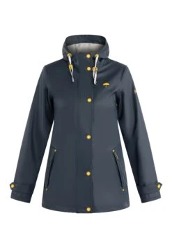 Schmuddelwedda IncusImpermeabileMarine Hellgrau Melange Donna Giacche E Blazer WD221U0RN-K13 -Schmuddelwedda d02691fc600343e192d332e1c8dce4d2