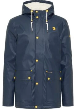 Schmuddelwedda Regenjacke Mit Webpelzfutter In Teddyoptik Kilata - Parka - Marine -Schmuddelwedda d5538c9d868040e280b14c975900a7d4