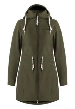 Schmuddelwedda ParkaDunkeloliv Donna Cappotti WD221U0J3-M12 -Schmuddelwedda db609e01c254469f97d7b3a237b6bb7b