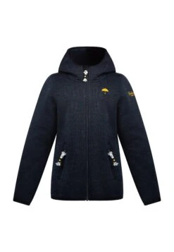 Schmuddelwedda Für KilataGiacca In PileMarine Melange Bambini Abbigliamento Outwear WD223J001-K11 -Schmuddelwedda dce5eccf39574fc0b09a07f4cf8eb504