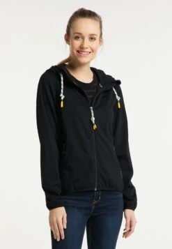 Schmuddelwedda FunktionsImpermeabileSchwarz Donna Giacche E Blazer WD221U0I3-Q11