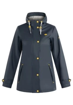 Schmuddelwedda IncusParkaMarine Hellgrau Melange Donna Cappotti WD221U0MW-K16 -Schmuddelwedda dd84774abc9842adae9fc7018113b7db