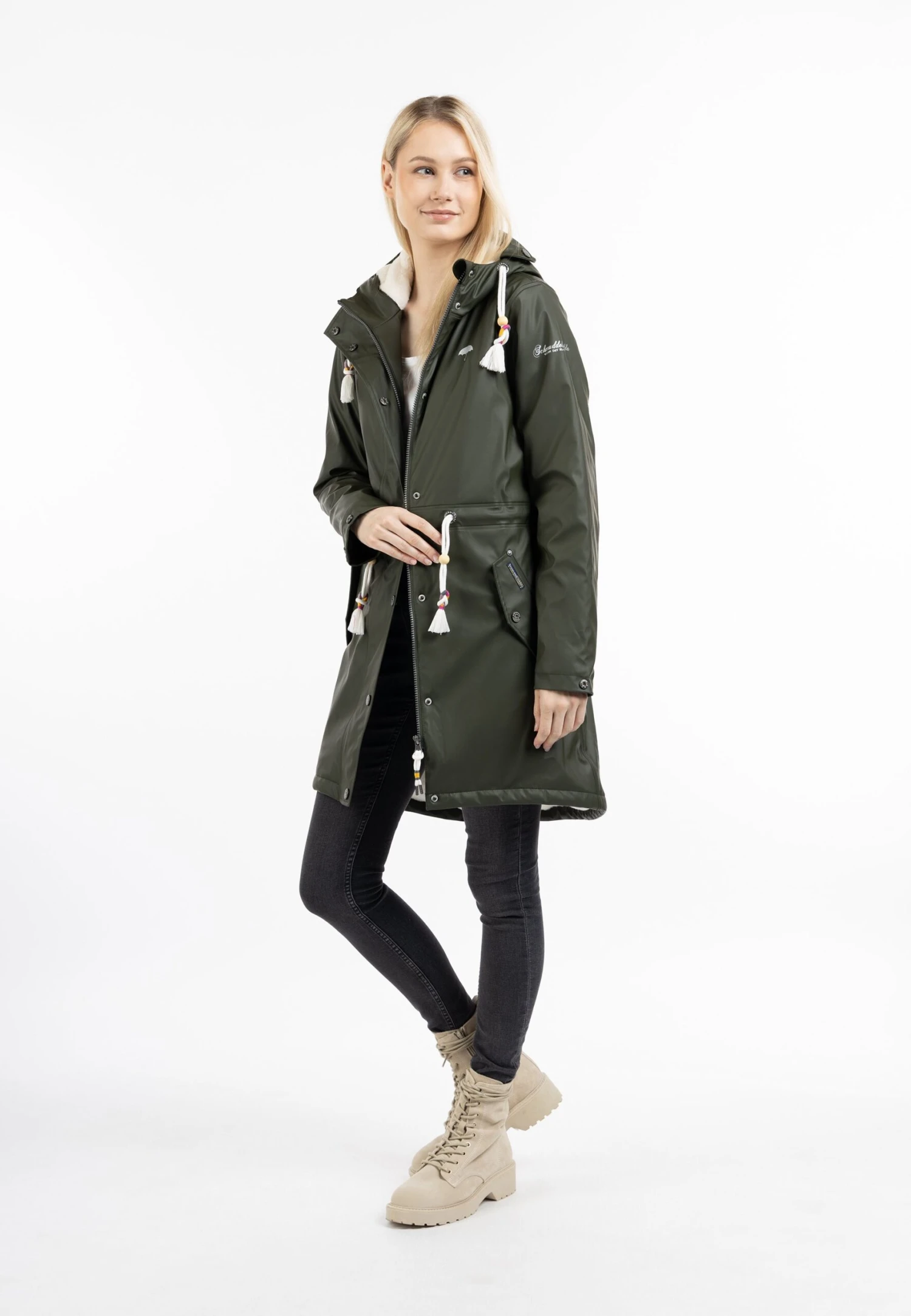 Schmuddelwedda Regenmantel Mit Webpelzfutter KeytiParkaDunkel Oliv Donna Giacche e blazer WD221U0P7-M11 Schmuddelwedda Regenmantel Mit Webpelzfutter KeytiParkaDunkel Oliv Donna Giacche E Blazer WD221U0P7-M11 -Schmuddelwedda df084ca2d1404f0ebc90a235016b963a scaled