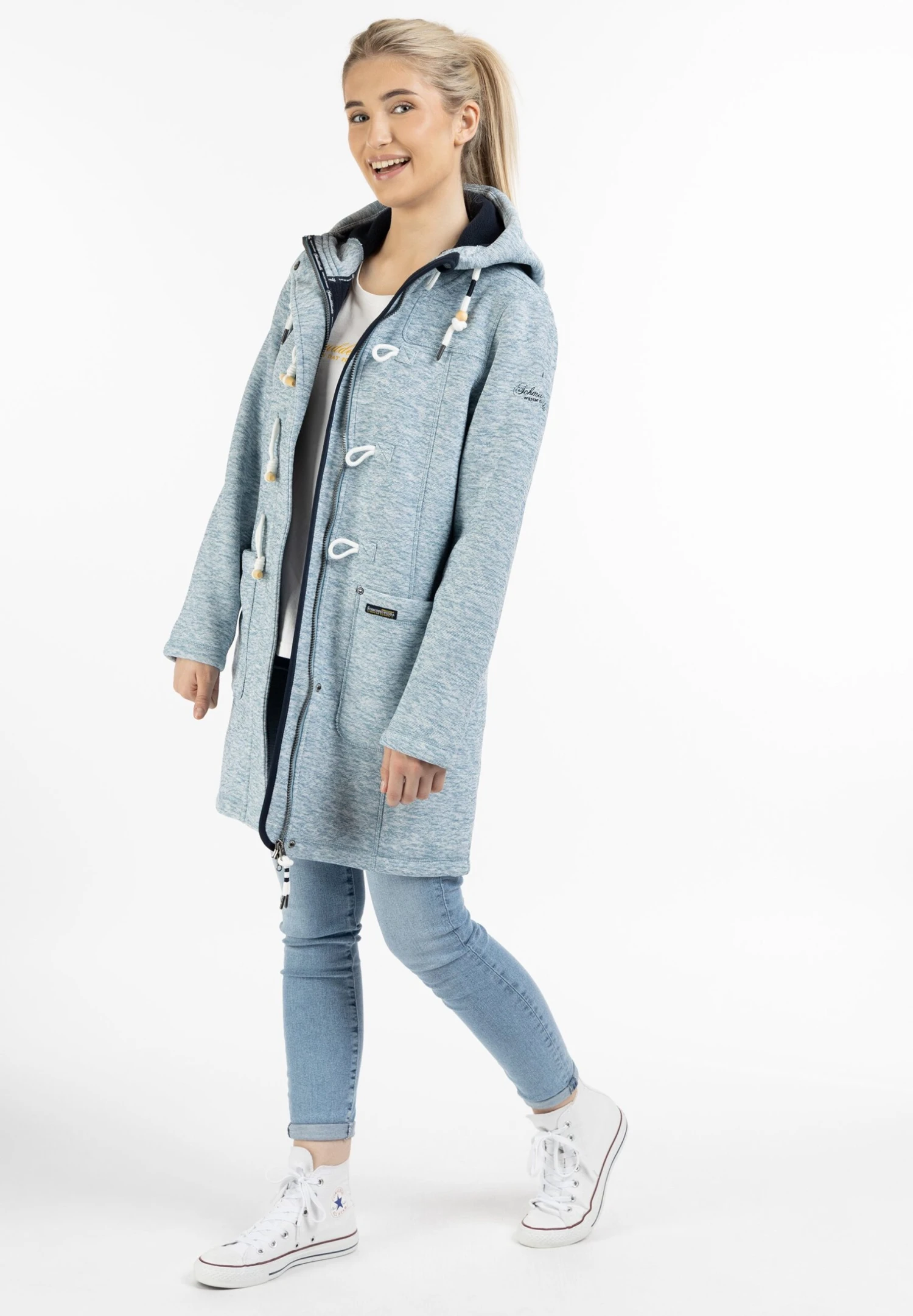 StrickfleeceCappotto CortoHellblau Melange Donna Cappotti WD221U0OW-K11 Schmuddelwedda StrickfleeceCappotto CortoHellblau Melange Donna Cappotti WD221U0OW-K11 -Schmuddelwedda e3802b049f6244109061394fed4c0dbf scaled