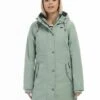 Schmuddelwedda PenninsulaParkaMint Donna Cappotti WD221U0S0-M11