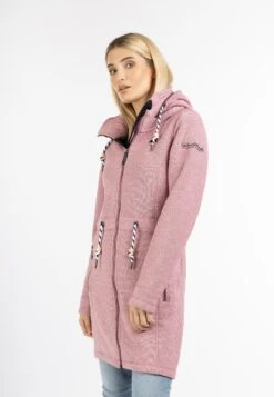 Schmuddelwedda FraullyParkaPuderrosa Melange Donna Cappotti WD221U0R1-J11