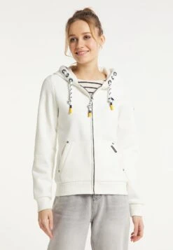 Schmuddelwedda YasannaFelpa Con ZipWollweiss Donna Felpe WD221J03K-A11