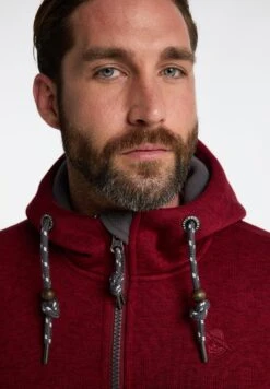 Schmuddelwedda PhilonCardiganDunkelrot Melange Uomo Maglieria WD222Q00V-G11 -Schmuddelwedda eb4cce2efc5d451485fa29d80f7468a4