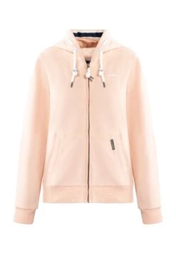 Schmuddelwedda YasannaFelpa Con ZipPastellpfirsich Donna Felpe WD221J07R-G13 -Schmuddelwedda f13a66da854041b496ef3940e3520b71
