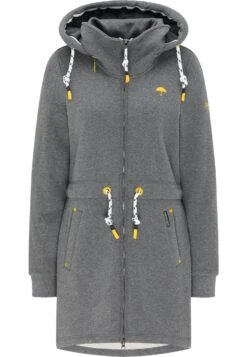 Schmuddelwedda YasannaFelpa Con ZipGrau Melange Donna Felpe WD221J03G-C11 -Schmuddelwedda f1ba025eb2654ec6b3e0bfd8de7ccda4