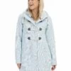 Schmuddelwedda PeninsulaCappotto InvernaleEisblau Melange Donna Cappotti WD221U0S3-K12