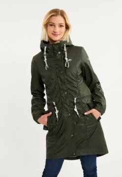 Schmuddelwedda AltiplanoParkaDunkeloliv Donna Cappotti WD221U0MV-M12