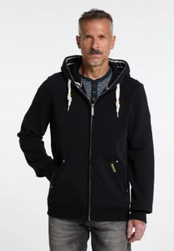 Schmuddelwedda Felpa Con ZipSchwarz Uomo Maglieria E Felpe WD222S06P-Q11